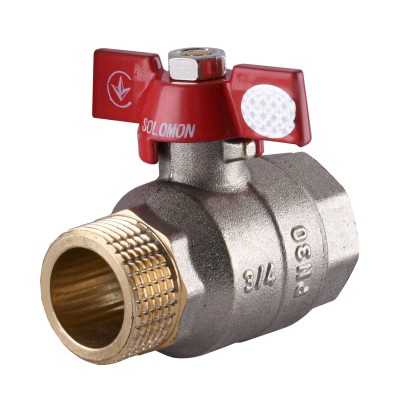 Кран кульовий прямий SOLOMON 3/4″ ЗВ КБ PN30 B1015 Кран кульовий прямий SOLOMON 3/4″ ЗВ КБ PN30 B1015