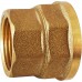 Муфта редукційна 1″х3/4″ВВ латунна восьмигранна А0332А