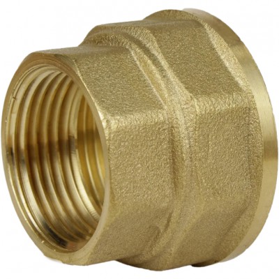 Муфта редукційна 1 1/4″х1″ВВ латунна восьмигранна А0335А Муфта редукційна 1 1/4″х1″ВВ латунна восьмигранна А0335А