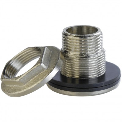 Врізання в бак 1″З нікельоване посилене Б5103А(нк)