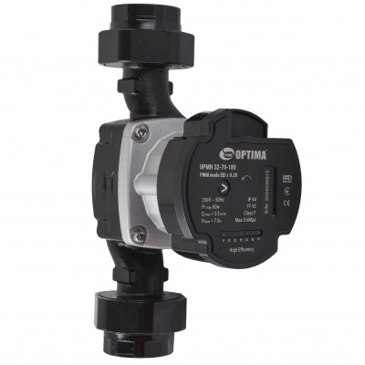 Насос циркуляційний енергоощадний Optima PRIME UPMH 32-70AUTO 180мм + гайки Насос циркуляційний енергоощадний Optima PRIME UPMH 32-70AUTO 180мм + гайки