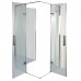 Душова кабіна квадратна без піддона від стіни WDA N90TC BRAVO (1уп.)