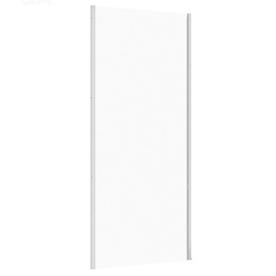 Душова стінка до розпашних дверей LARGA 90x195 профіль хром PL