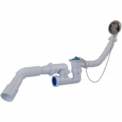 Сифон OPTIMUM для ванни з ревізією, випуском 1 1/2″*40, перелта гнучкою трубою 40*40/50 OPTI-26033 Сифон OPTIMUM для ванни з ревізією, випуском 1 1/2″*40, перелта гнучкою трубою 40*40/50 OPTI-26033