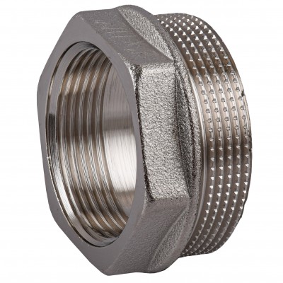 Футорка 2″х1 1/2″ЗВ нікельована NF873S OPTIMUM Футорка 2″х1 1/2″ЗВ нікельована NF873S OPTIMUM