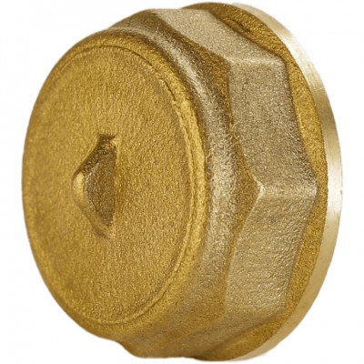 Заглушка 3/4″В латунна А1002А Заглушка 3/4″В латунна А1002А
