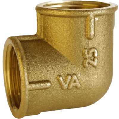 Кутник 1″ВВ латунний А0128А Кутник 1″ВВ латунний А0128А