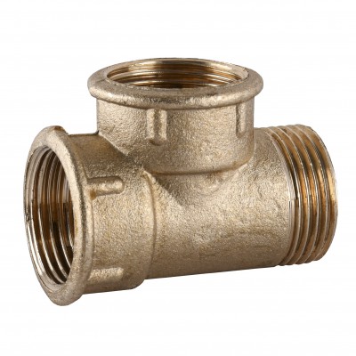 Трійник 1″ВВЗ латунний посилений 230Б Трійник 1″ВВЗ латунний посилений 230Б