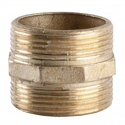 Ніпель 1 1/2″ЗЗ латунний 526-1Б Ніпель 1 1/2″ЗЗ латунний 526-1Б