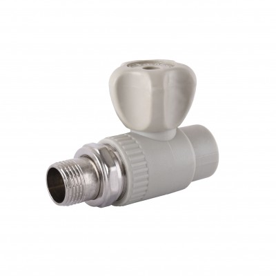 Вентиль радіаторний прямий Kalde PPR ф20x1/2 22000