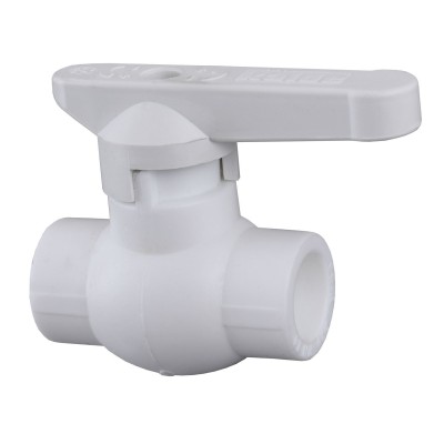 Кран кульовий Kalde PPR (латунь) ф40 (білий) 21013 Кран кульовий Kalde PPR (латунь) ф40 (білий) 21013