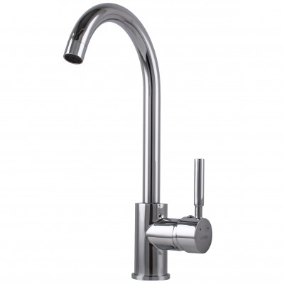 Змішувач для кухні Globus Lux LAZER GLLR-0203S латунь на гайці