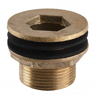 Врізання в бак 1 1/4″З латунне 1714Б Врізання в бак 1 1/4″З латунне 1714Б