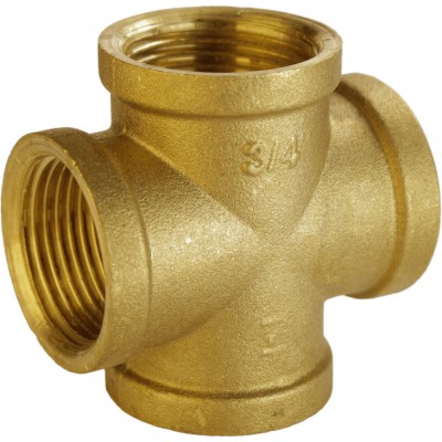 Хрестовина 3/4″ВВВВ латунна А4605-1А