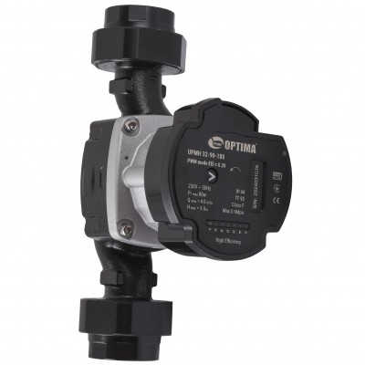 Насос циркуляційний енергоощадний Optima PRIME UPMH 32-90AUTO 180мм + гайки Насос циркуляційний енергоощадний Optima PRIME UPMH 32-90AUTO 180мм + гайки