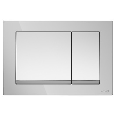 Кнопка змиву Cersanit ENTER II глянцевий хром Кнопка змиву Cersanit ENTER II глянцевий хром