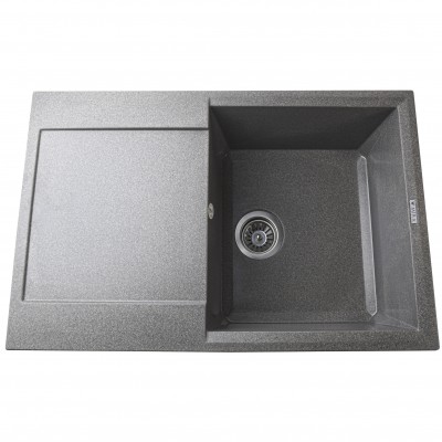 Гранітна мийка Mira KONIA сірий 790 х 500 мм Гранітна мийка Mira KONIA сірий 790 х 500 мм