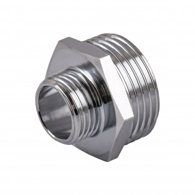 Ніпель редукційний 1″х1/2″ЗЗ нержавіючий SN532S OPTIMUM Ніпель редукційний 1″х1/2″ЗЗ нержавіючий SN532S OPTIMUM