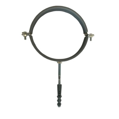 Хомут в зборi CR 3 1/2″ (98-105мм) з гвинтом-шурупом 8*100 та дюбелем в уп., сірий Хомут в зборi CR 3 1/2″ (98-105мм) з гвинтом-шурупом 8*100 та дюбелем в уп., сірий