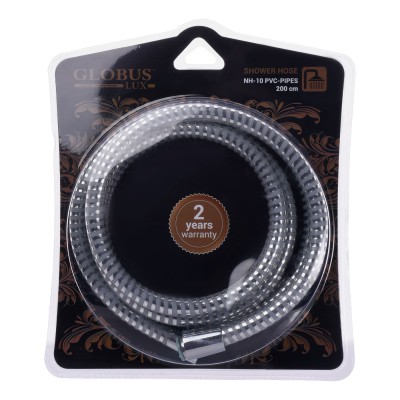 Шланг душовий Globus Lux PVC-PIPES NH-10-200 Шланг душовий Globus Lux PVC-PIPES NH-10-200