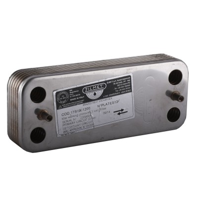 Теплообмінник паяний Zilmet ZB190 12пл. 17B1901200 Теплообмінник паяний Zilmet ZB190 12пл. 17B1901200