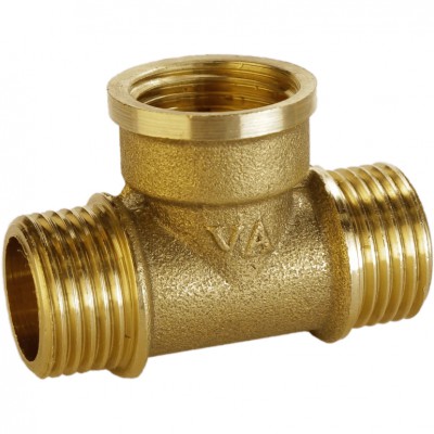 Трійник 1/2″ЗВЗ латунний А0215А