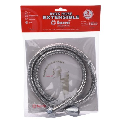 Шланг душовий TUCAI Stainless Steel 100-130см (4116) Шланг душовий TUCAI Stainless Steel 100-130см (4116)
