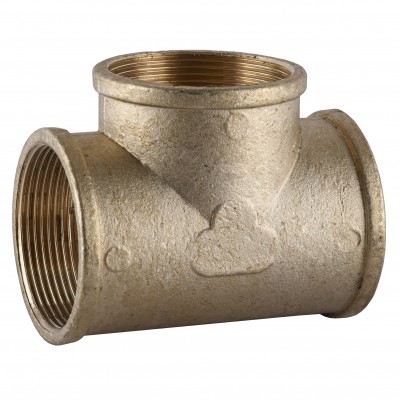 Трійник 2″ВВВ латунний 240-1Б Трійник 2″ВВВ латунний 240-1Б