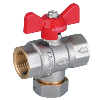 Кран кульовий прямий з фільтром SOLOMON 1/2″ ВВ КБ PN40 2888 Кран кульовий прямий з фільтром SOLOMON 1/2″ ВВ КБ PN40 2888