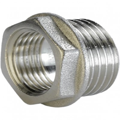 Футорка 1/2″х3/8″ЗВ нікельована А0752А(нк)