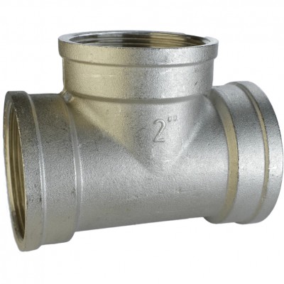 Трійник 2″ВВВ нікельований А0238А(нк) Трійник 2″ВВВ нікельований А0238А(нк)