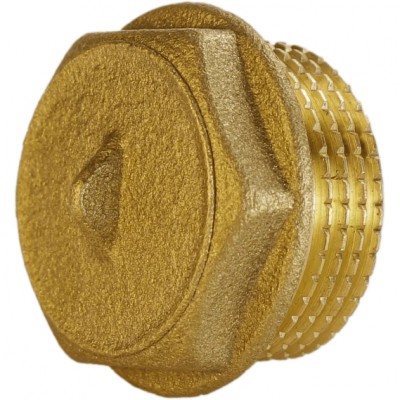 Заглушка 1″З латунна А1093А Заглушка 1″З латунна А1093А