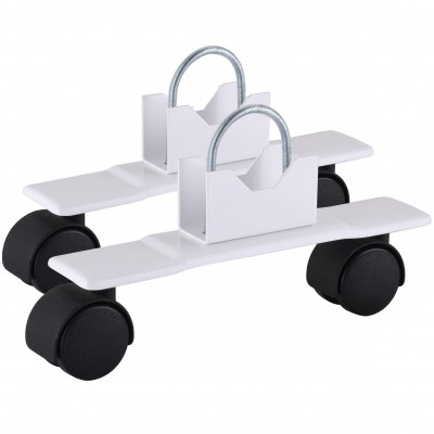 Колеса для радіаторів EF-LR (комплект) ERAFLYME білі Колеса для радіаторів EF-LR (комплект) ERAFLYME білі