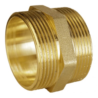 Ніпель 1 1/2″ЗЗ латунний А0535А Ніпель 1 1/2″ЗЗ латунний А0535А