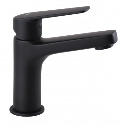 Змішувач для умивальника TOPAZ CAPRI TCA-15207-H44-BL картридж D25, H=140, шланги 45см Змішувач для умивальника TOPAZ CAPRI TCA-15207-H44-BL картридж D25, H=140, шланги 45см