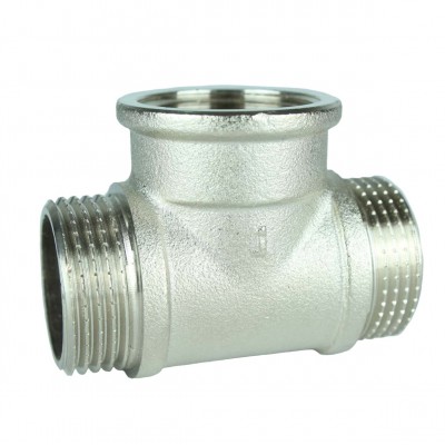 Трійник 1″ЗВЗ нікельований А0274А(нк) Трійник 1″ЗВЗ нікельований А0274А(нк)