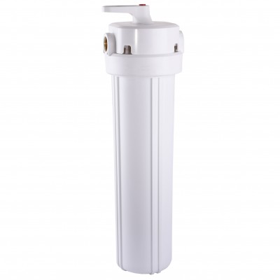 Фільтр-колба + ПП картридж Big Blue 20″, 1″ NEW (функція зворотньої промивки)