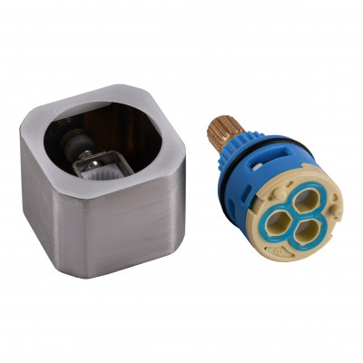 SC-SKU-200-Кран-Букса переключення з квадратною рукояткою. д/душ систем SUS, 3-х ходова SC-SKU-200-Кран-Букса переключення з квадратною рукояткою. д/душ систем SUS, 3-х ходова