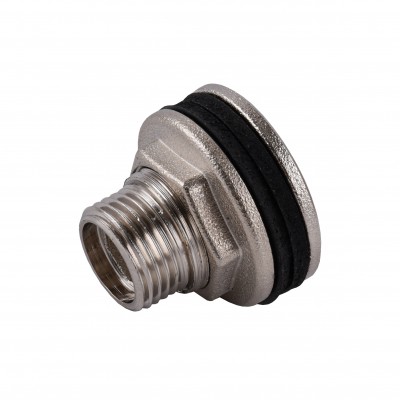 Врізання в бак 1/2″З нікельоване посилене NO303R OPTIMUM Врізання в бак 1/2″З нікельоване посилене NO303R OPTIMUM