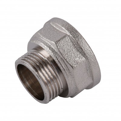 Перехідник редукційний 1″х3/4″ВЗ нікельований восьмигранний NK543O OPTIMUM Перехідник редукційний 1″х3/4″ВЗ нікельований восьмигранний NK543O OPTIMUM