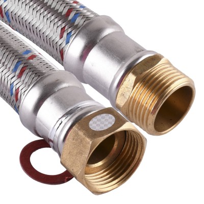 Шланг антивібраційний прямий SOLOMON 1″ ЗВ 1,0м HS3001 S Шланг антивібраційний прямий SOLOMON 1″ ЗВ 1,0м HS3001 S